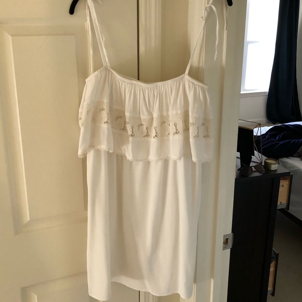 LSpace beautiful white dress. New without tags.